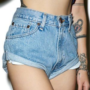 One Teaspoon Shorts - One Teaspoon Vintage Middie Bandit Jean Shorts NWT One Teaspoon Shorts - One Teaspoon Vintage Middie Bandit Jean Shorts NWT